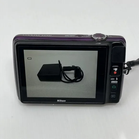 Nikon COOLPIX S4300 Plum Digital Camera Touch Screen‎ + Battery & Charger TESTED - Picture 6 of 15